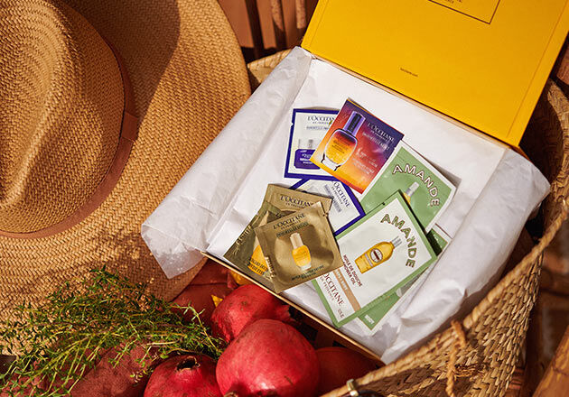 l'occitane skincare and body care samples